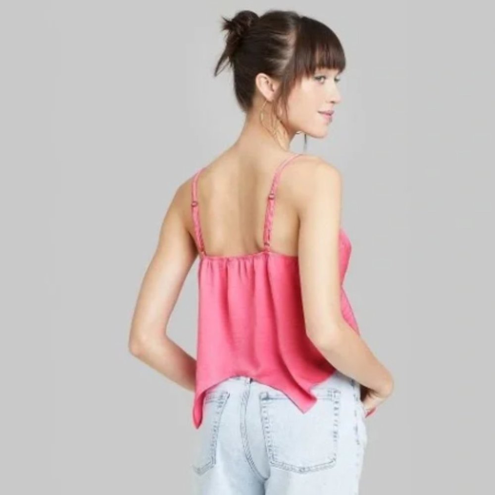 Satin Tank Top - Picture 2 of 3